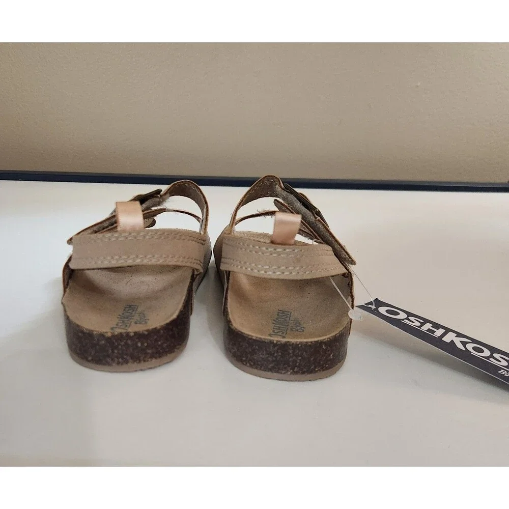 Oshkosh B'Gosh Bruno Tan Sandals Toddler Size 9